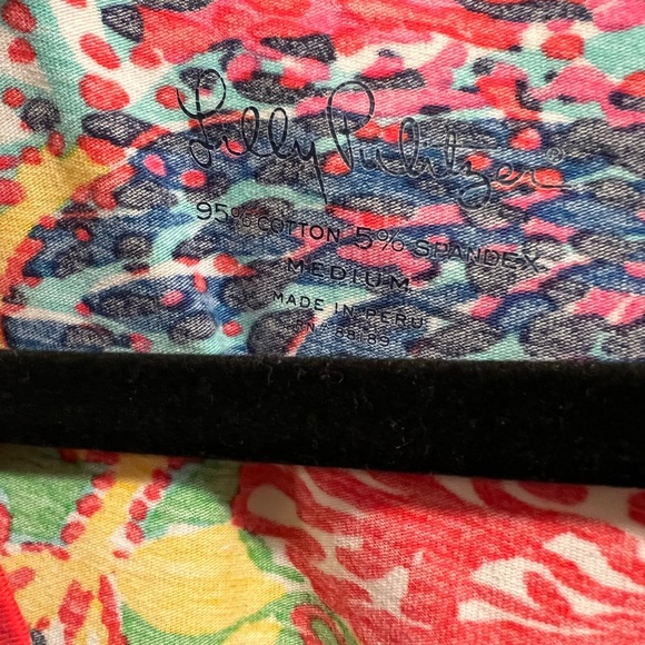 Lilly Pulitzer Marlowe Fishing for Compliments long sleeve top size medium - Picture 3 of 3